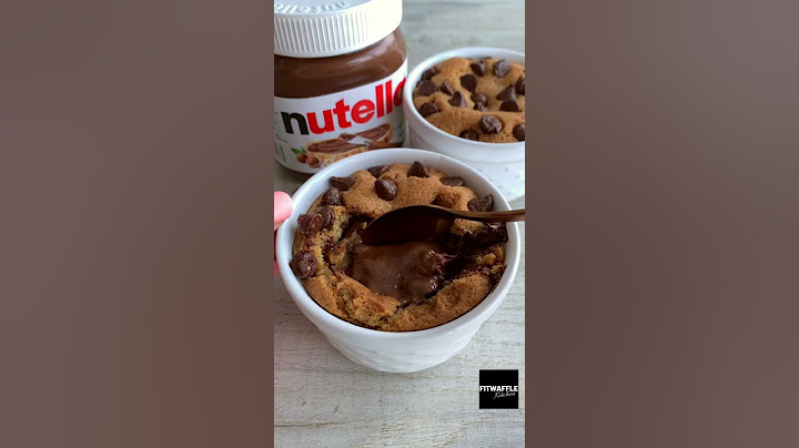 Nutella Cookie Dough Cups! Recipe #Shorts