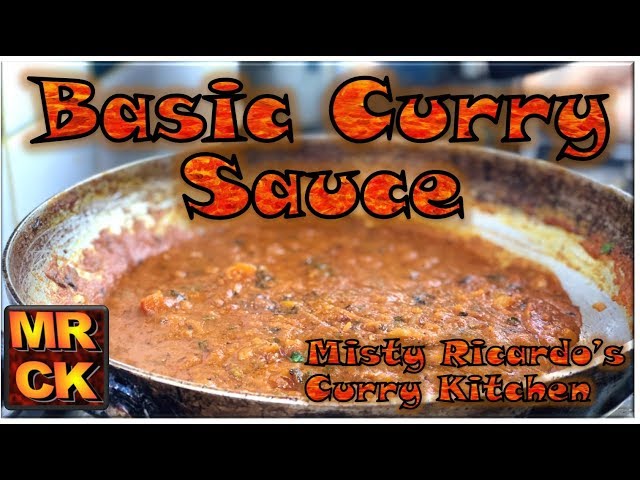 Basic Curry Sauce by Misty Ricardo, with detailed technique walkthrough (4K)