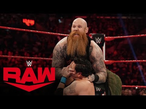 Erick Rowan vs. Branden Vice:  Raw, Jan. 27, 2020