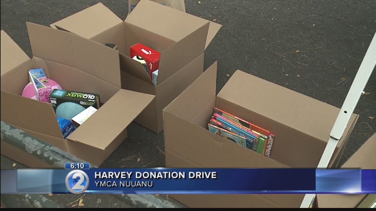 Donation drive kicks off for Hurricane Harvey victims