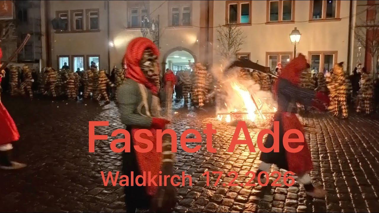 🔥👺 Fasnet Verabschiedung - Waldkirch 17. 2.2026