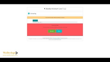 How to restore Joomla website using akeeba kickstart Ignore the errors