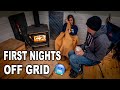 First Nights LIVING OFF GRID in the FREEZING COLD High Desert 🥶
