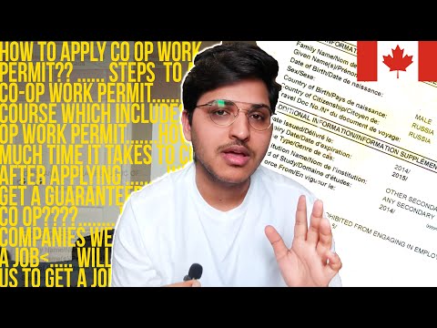 EVERYTHING ABOUT CO-OP WORK PERMIT IN CANADA ????