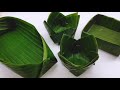 Beberapa model cara membuat takir paling mudah dari daun pisang  takir daun pisang