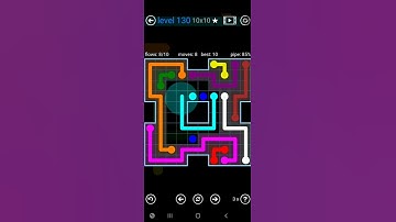 How To Solve Flow Free Variety Pack Level 130 Fun-Shaped Board Walk Through Solution Walkthrough