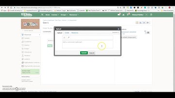 Submitting audio or video Schoology