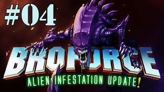 BROFORCE: ALIEN UPDATE | 3 Player Co-Op | Unprepared Bro! (Part 04)