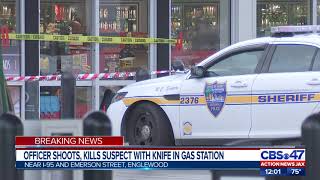 JSO: Officer shoots, kills suspect armed with knife at Jacksonville gas station