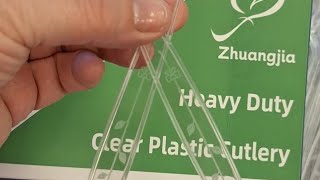 100 Count Heavy Duty Plastic Silverware Review | BPA‑Free Forks & Spoons for Parties