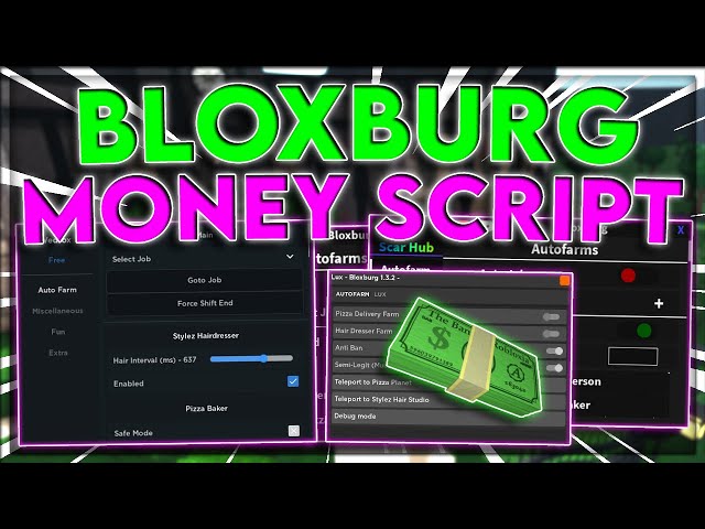 BloxBurg Gui Scripts