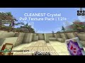 CLEANEST Crystal PvP Texture Pack | 1.21+