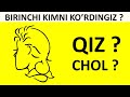 Test ozingiz haqingizda barchasini bilib oling