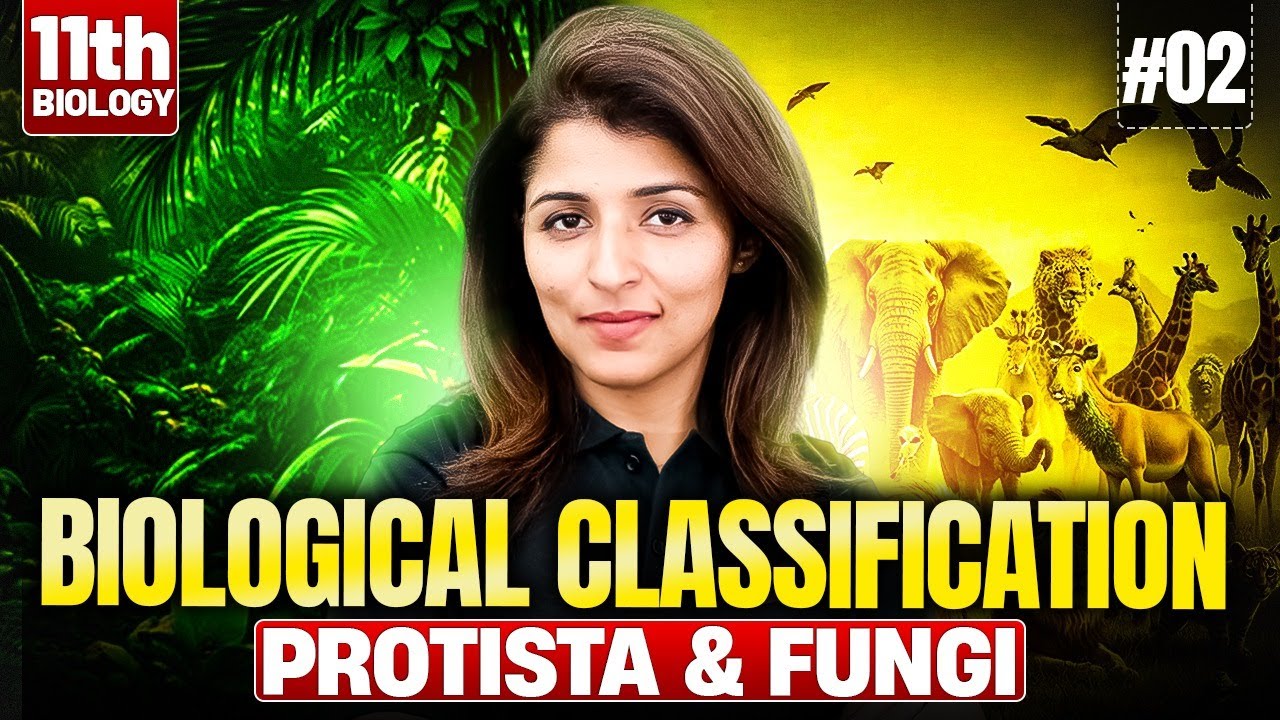 Biological Classification | Protista & Fungi | Part - 2 | Class 11 ...