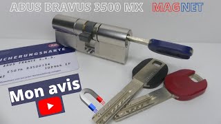 Mon avis sur le ABUS BRAVUS MAGNET, le cylindre modulaire aux 5 niveaux de haute sécurité!