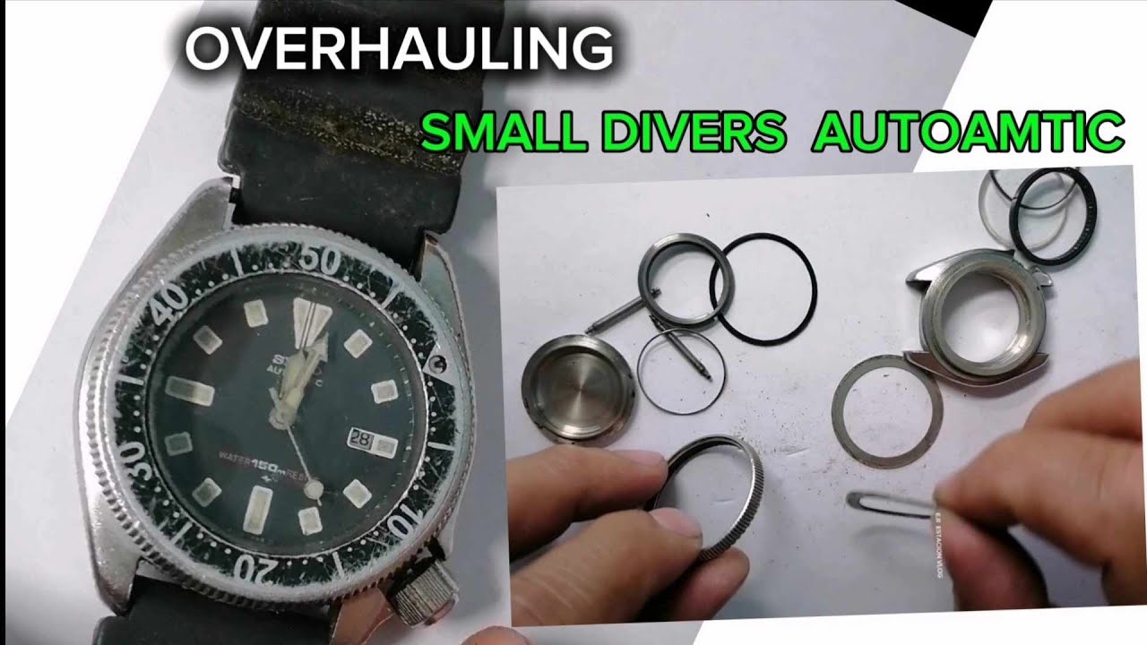 SMALL DIVERS 4205-0145 | SEIKO DIVERS AUTOMATIC | OVERHAULING AND