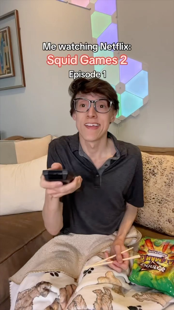 Me Watching Squid Games in One Day #TheManniiShow.com