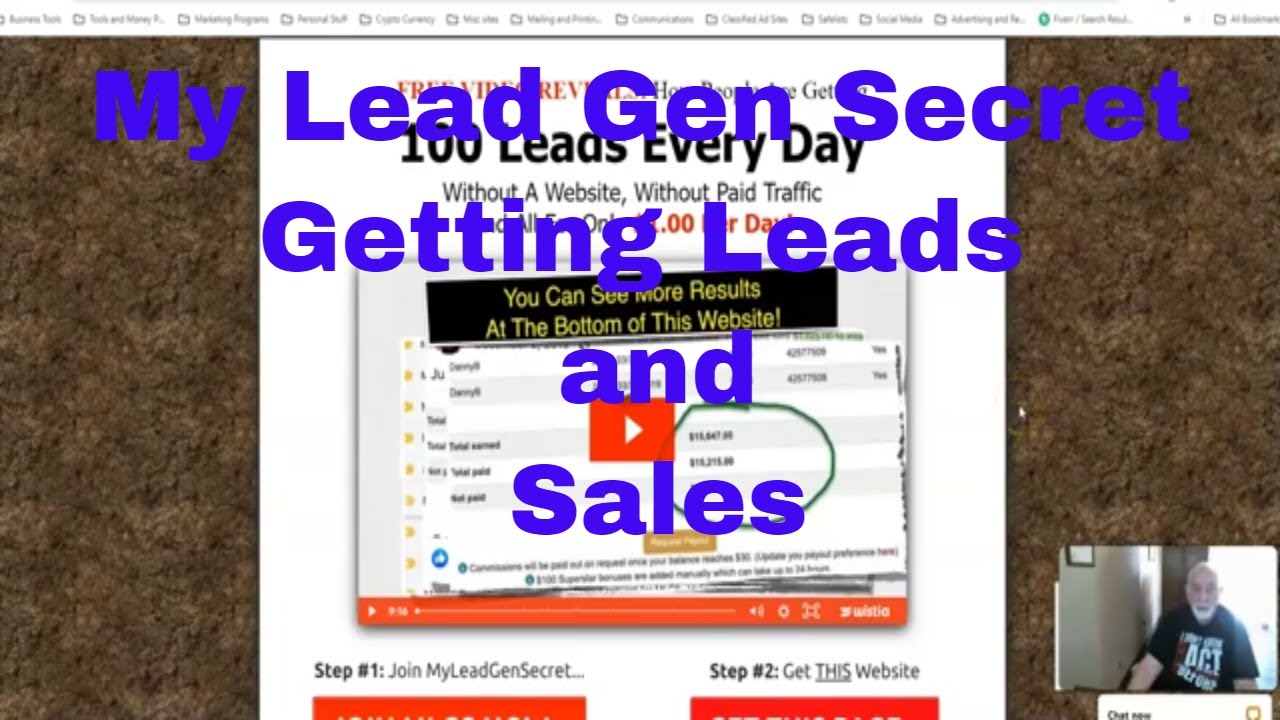 My Lead Gen Secret Getting Leads and Sales...My Honest Review - YouTube