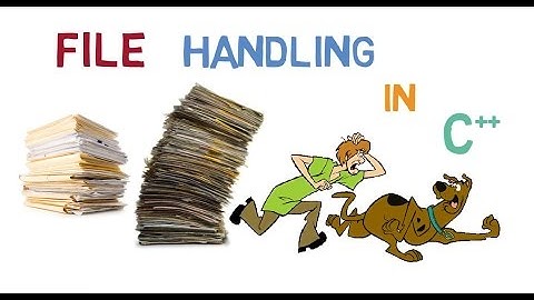 File Handling in C++