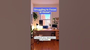 Create a Home Office That Boosts Focus & Productivity 💻✨ | Simple Design Tips