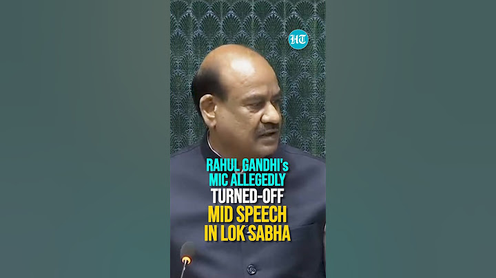 On Cam: Rahul Gandhi's Mic ‘Turned Off’ Mid Speech In LS, Congress Alleges Foul Play