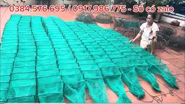 💥LƯỚI BÁT QUÁI ,lồng bẫy ...tôm,cua...cá ...ốc ...ếch 0384.576.695 