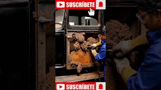 Abandoned Black Bentley Gets New Seats and Fresh White Floor #classiccars #restoration #asmr