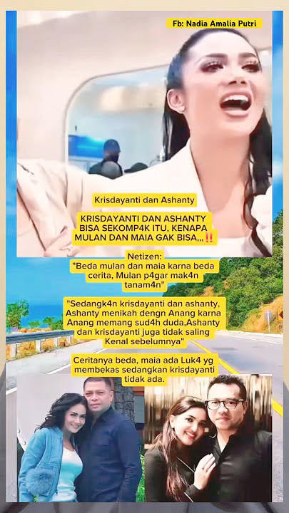 Krisdayanti dan Ashantiy tetap kompak dari dulu sampai sekarang 😍 #artis #keluargaartis #news
