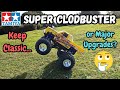 Tamiya super clodbuster keep classic or major mods and upgrades jconcepts regulator chassis
