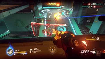 23 Player KillStreak Torbjörn | Overwatch Team Kill #1