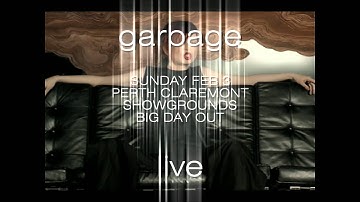 GARBAGE - BEAUTIFUL GARBAGE 15 PERTH