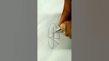 Aman name signature #