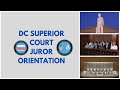 Dc superior court juror orientation