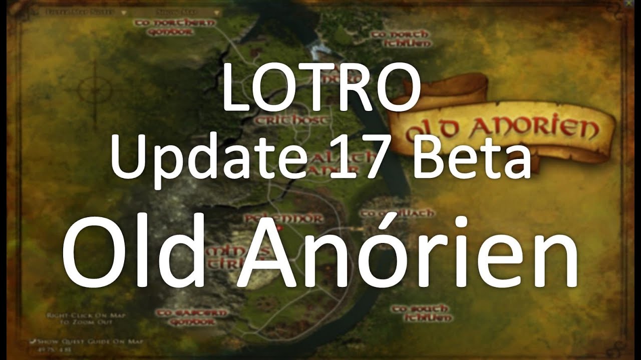 The maps of Minas Tirith - LOTRO Update 17 beta - Lina's biscuity