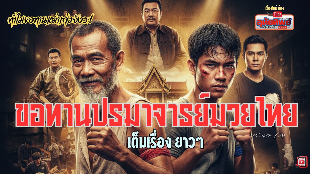 ขอทานปรมาจารย์มวยไทย ตอนเดียวจบฟังจนหลับ