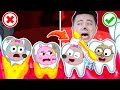 ✨Pica, Who Brushes Teeth the Cleanest ? | Learn Good Habits for Kids | Pica Parody Channel