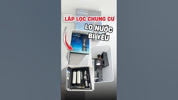 Lắp lọc tổng chung cư xong sợ nước bị yếu không? Lọc tổng ECF-04 cho căn hộ tại Khai Sơn - Long Biên