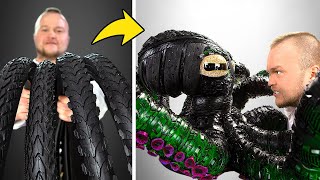 The Biggest Tire Octopus DIY