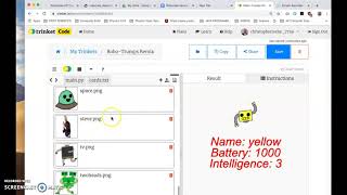 Full Python Dictionary Robo Trumps Update