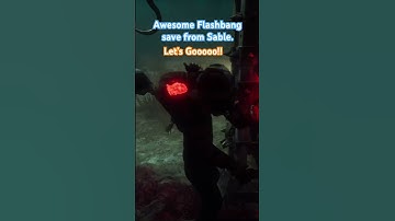 Awesome Flash Bang Save | DBD #dbd #gaming #gamingshorts #deadbydaylight #save #sable #flashbang