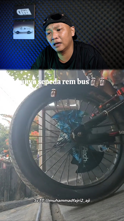 Sepeda rem bus #shorts #telolet