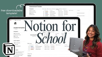 How to set up Notion for school | FREE student Notion template! :)