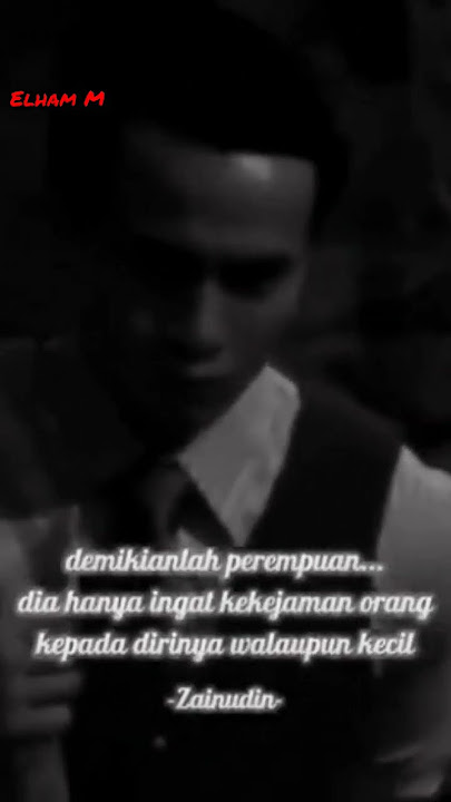 Kata-kata zainudin untuk hayati