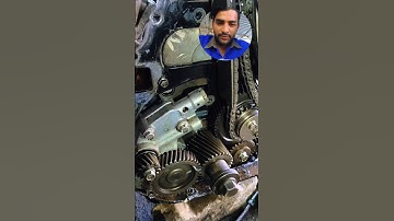 Mitsubishi Pajero Inside Engine #technicalmechanical2m #pajero #engine #timing #shortvideo #mechinic