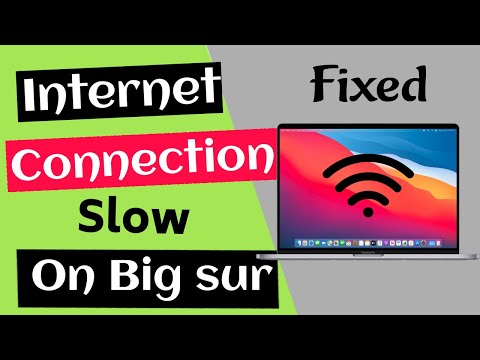 [Fixed] Internet Connection Slow & Unstable in macOS Big Sur
