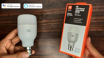 Mi Smart LED Color Bulb B22 unboxing & full setup | 16M Colors | works with Google Assistant & Alexa