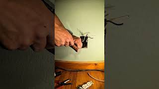 Fix Dead Outlet: Run New Wire Through Wall to Basement ⚡️