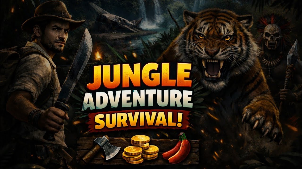 Visiting Mysterious Island || Jungle Adventure Survival game || 