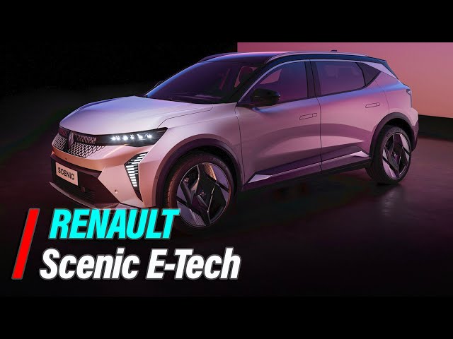 Renault reveals the Scenic E-Tech Electric at the IAA