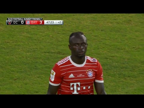 Sadio Mané (BAYERN MUNICH DEBUT) vs DC United (21/07/2022)